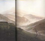 Caspar David Friedrich Mist Rising in the Riesengebirge (mk10) Spain oil painting artist